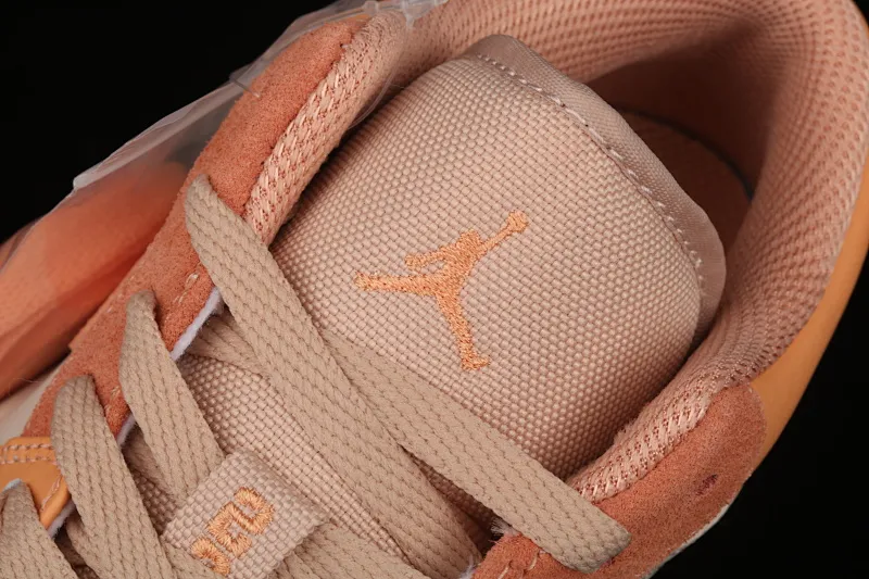 All categories Air Jordan Jordan series basketball shoes Air Jordan 1 Low Air Jordan 1 Low AJ1 Joe 1 orange and pink stitching low-top versatile casual sports sneakers DH4271-800